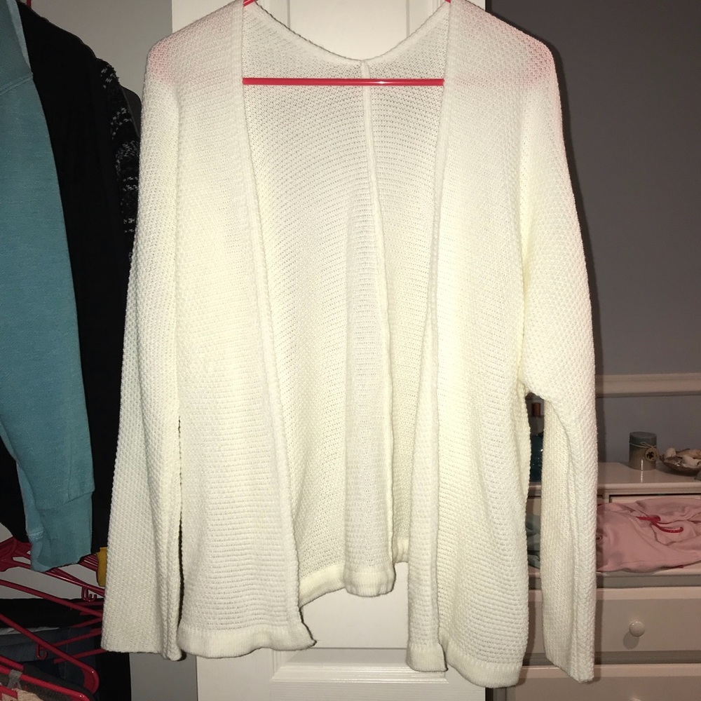 Cream cardigan